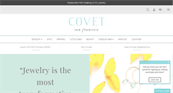 Desktop Screenshot of covetsf.com